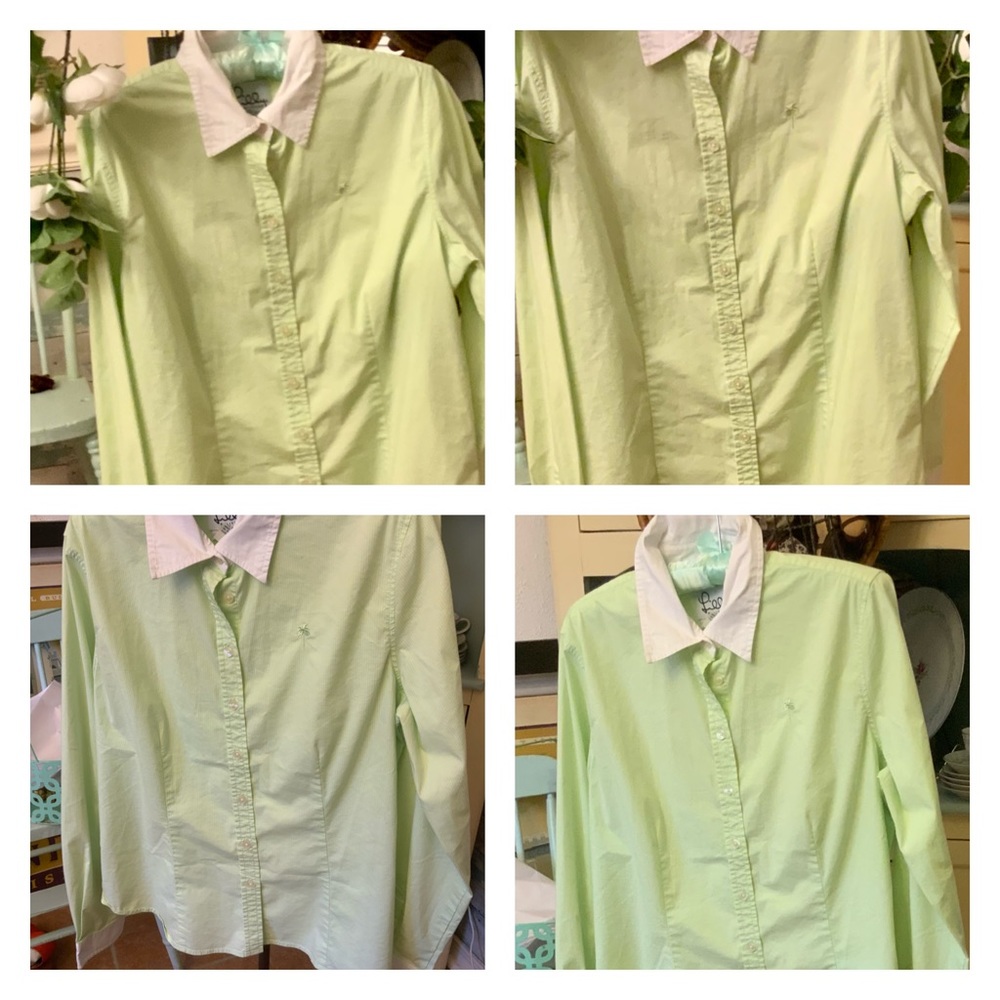 Lilly Pulitzer Button Down Shirt Size Large